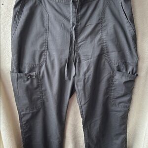Cherokee authentic workwear women’s medium tall charcoal 5 pockets